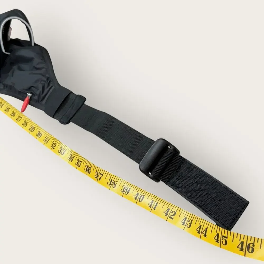 Fuel Belt Bottle Hydration Holder Zip Pouch Waist Belt Sports Stretchy Black OS